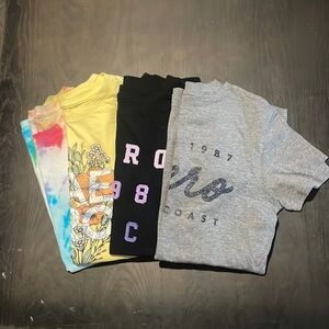 4 Aeropostale t shirts